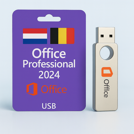 Microsoft Office 2024 NL & BE (USB STICK) (Eenmalige aankoop)