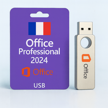 Microsoft Office 2024 FR (CLÉ USB) (Achat unique)