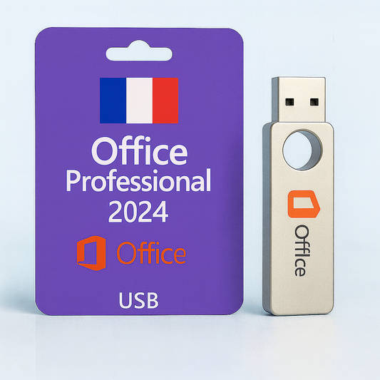 Microsoft Office 2024 FR (CLÉ USB) (Achat unique)